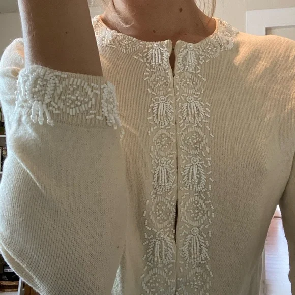 Fun beaded sweater - Picture 8 of 9